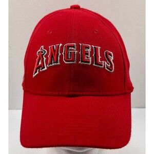 Nike Legacy91 Dri Fit Hat Los Angeles Angels of Anaheim Cap Embroidered Red